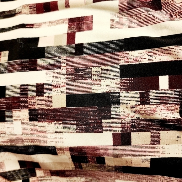 Calvin Klein Pleated Neckline Sleeveless Top Women's Medium Petite PM White EUC - Picture 4 of 6